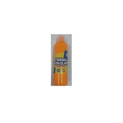 Astra Farba szkolna naturalna tempera fluorescencyjna 250 ml pomarańczowa