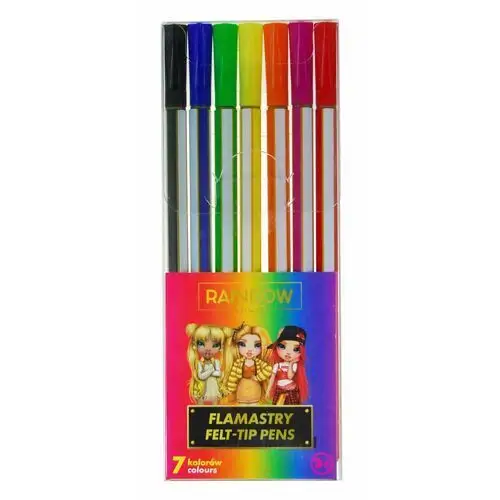 Flamastry 7 Kolorów Rainbow High Astra