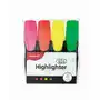 Gruby zakreślacz Highlighter 604 - zestaw 4 kolorów Sklep