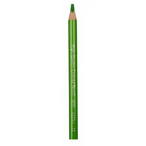 Kredki ołówk jumbo j zielona6 24szt Astra