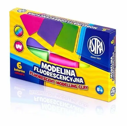 Astra Modelina fluorescencyjna 6 kolorów