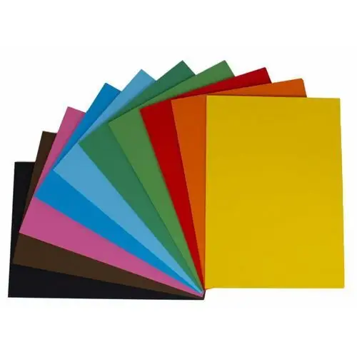 Papier Rysunkowy Kolorowy mix 10 kolorów A4 80g 200 arkuszy ASTRAPAP