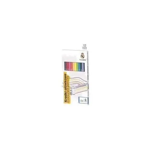 Astra papiernicze Astra kredki ołówkowe real madryt 12 kolorów