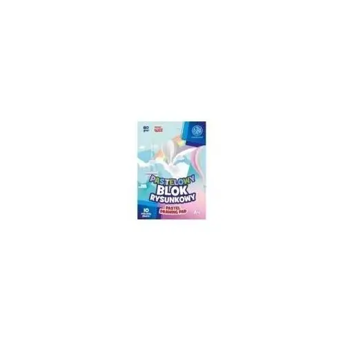 Astra papiernicze Blok kolorowy pastel a4/10k barwiony (10szt) astra