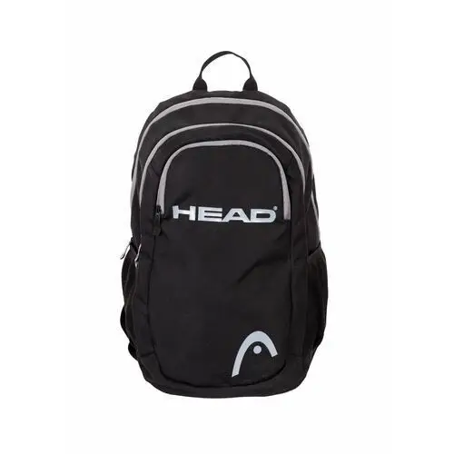Plecak szkolny dla chłopca czarny Head dwukomorowy