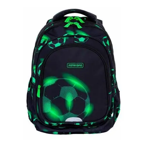 Astra Plecak szkolny trzykomorowy football bag