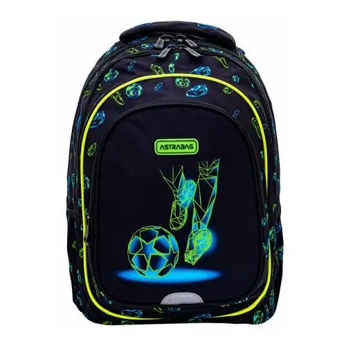 Astra Plecak szkolny trzykomorowy football motion bag