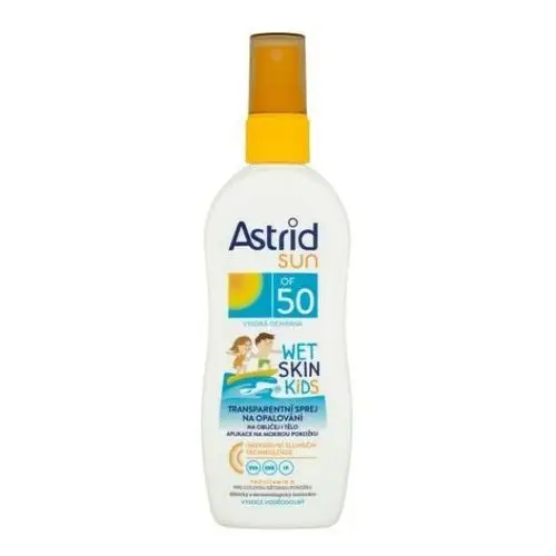 Astrid Sun przezroczysty balsam do opalania ciała w sprayu dla dzieci SPF50150 ml