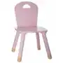 Krzesło dziecięce ATMOSPHERA FOR KIDS, różowe, 50x28x28 cm Sklep