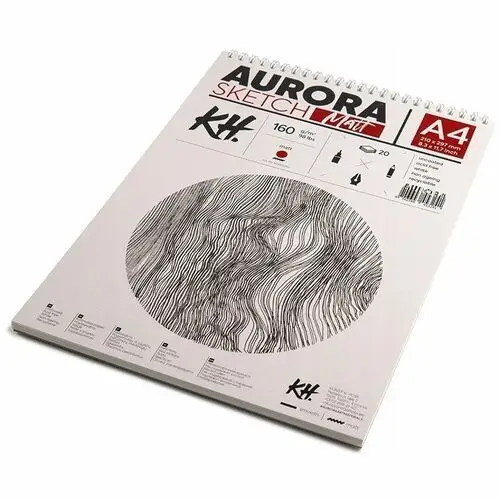 Aurora Blok do szkicu sketch matt 160g/m2 a4 na sp