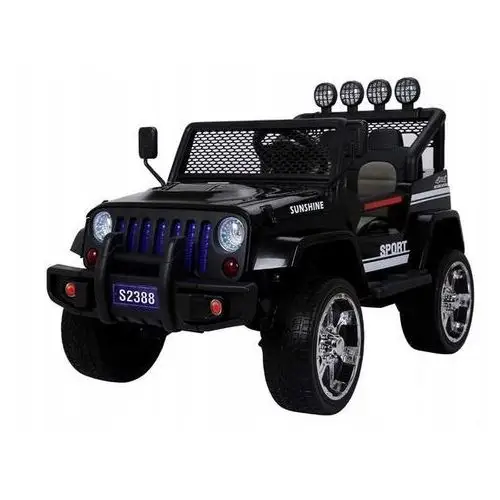 Auto na akumulator Jeep Drifter Raptor 4x4 12V 4 Silniki 2 Czarny, kolor czarny
