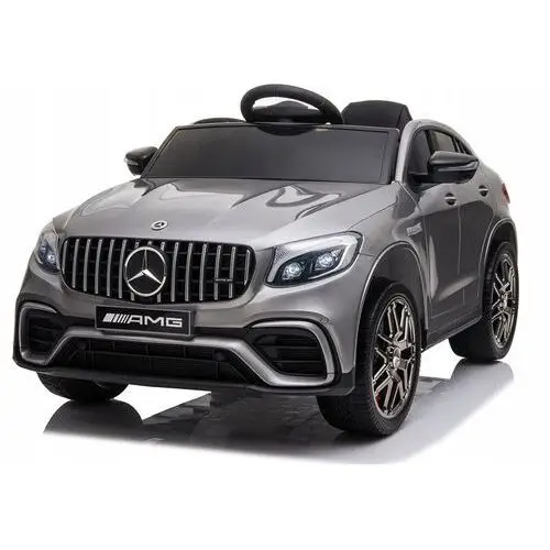 Auto na Akumulator Mercedes Glc 63S Lakier 4x4 180 Watt Srebrny Lakierowany