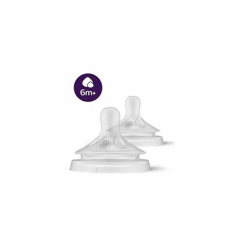 Avent Philips Smoczek Natural Response kaszka 6m+ 2 szt