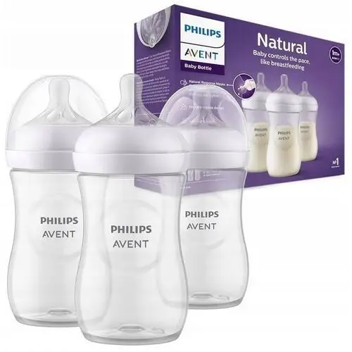 Avent Zestaw Butelek Natural Response 260ml 3szt