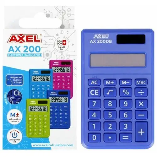 Axel , kalkulator ax-200db axel, 489996