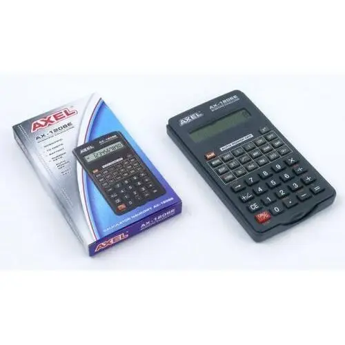 Kalkulator naukowy, czarny Axel