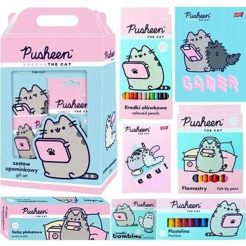 Bambino Zestaw Plastyczny Wyprawka Kot Pusheen Urodziny