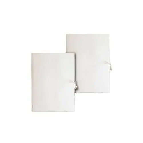 Barbara , teczka kartonowa a4 350 g/m2 wiązana biała