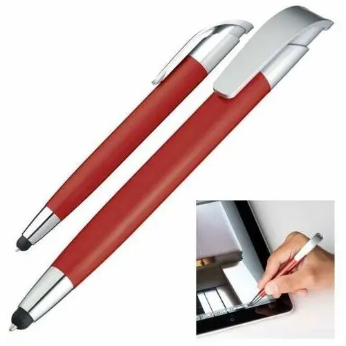 Basic Długopis plastikowy touch pen davos