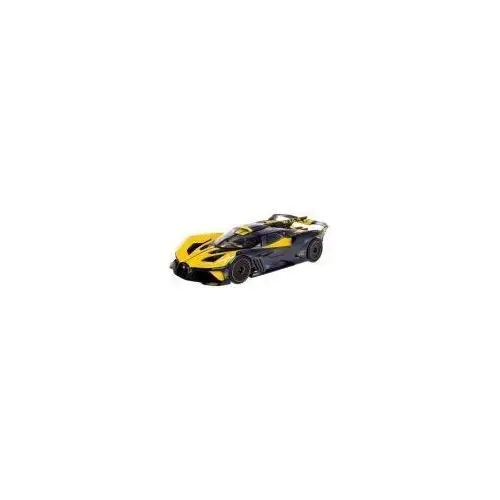 Bburago Bugatti bolide metallic black- yellow 1:18