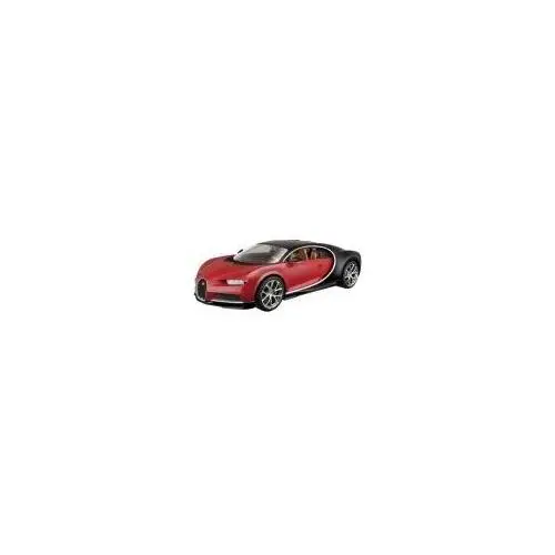 Bburago Bugatti chiron black/red 1:18