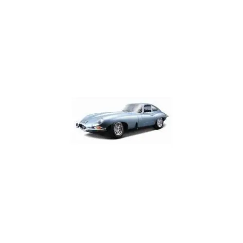 Jaguar e coupe 1961 silver blue 1:18 Bburago