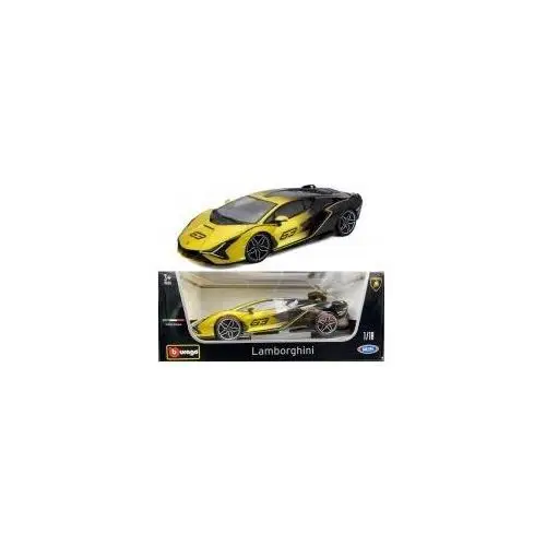 Lamborghini Sian FKP 37 yellow fade 1:18 BBURAGO