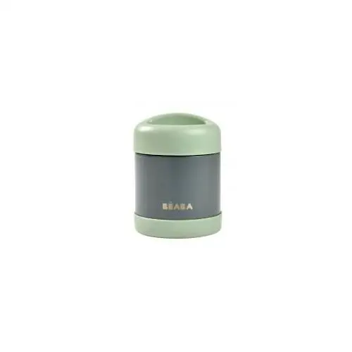 Beaba pojemnik-termos obiadowy ze stali nierdzewnej z hermetycznym zamknięciem mineral grey/sage green 300 ml