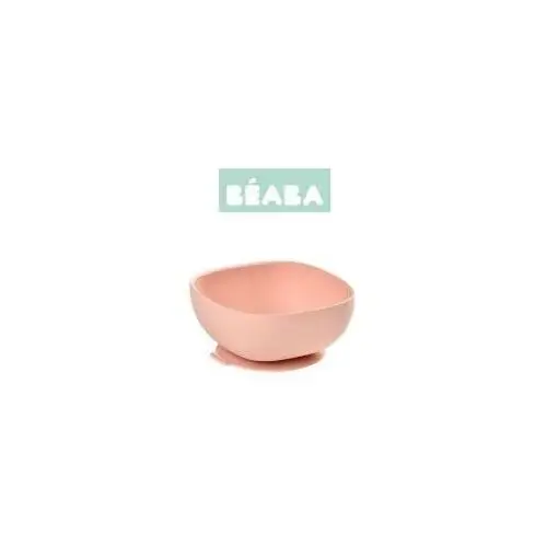 Beaba silikonowa miseczka z przyssawką pink