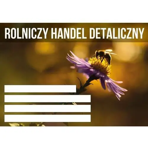 Bee&honey Naklejka na tablicę rhd rozm. 42x29,5cm - n258