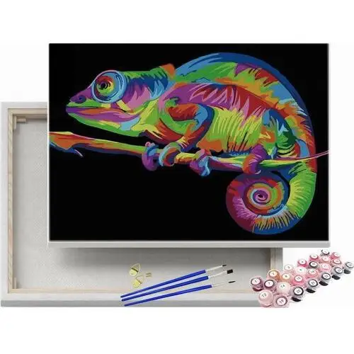 Beliart Kolorowy kameleon - malowanie po numerach