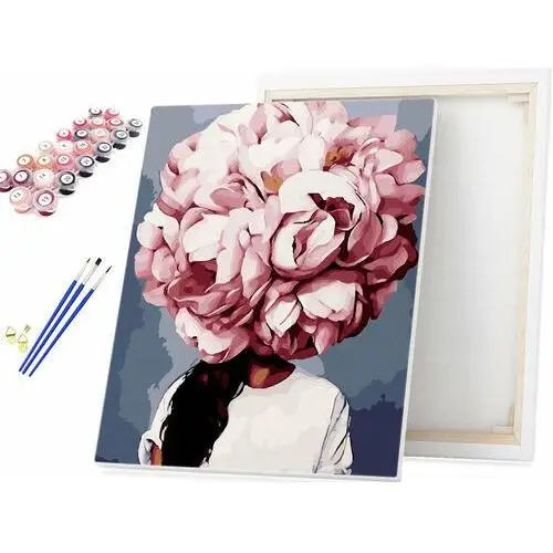 Beliart Malowanie po numerach kobieta z głową w kwiatach