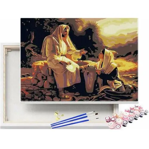 Malowanie po numerach Nauki Jezusa 40x50cm Jezus / beliart