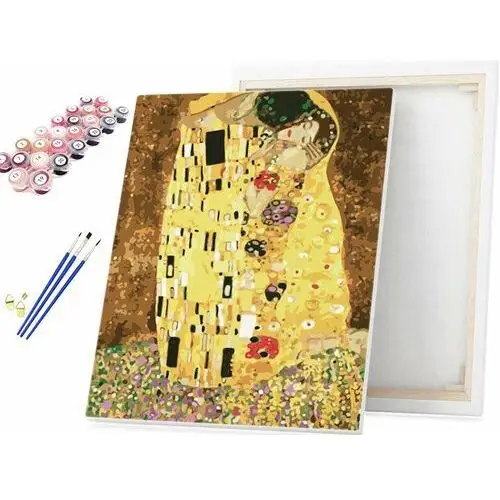 Malowanie po numerach Pocałunek Klimt 40x50cm RAMA / beliart