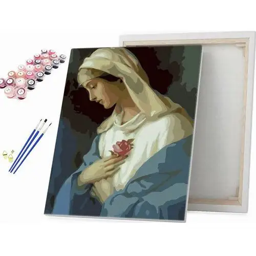 Matka boża - najświętsza maryja panna - malowanie po numerach Beliart