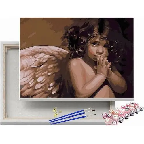 Beliart Zamyślony aniołek - malowanie po numerach