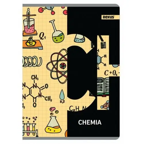 Zeszyt Tematyczny, Chemia W Formacie A5, 60 Kartek W Kratkę, Metalizowany