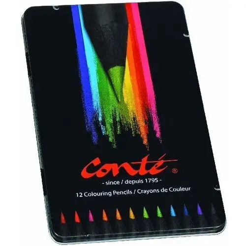 Conte, kredki ołówkowe,12 kolorów