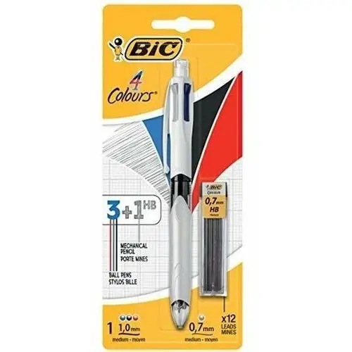 Bic Długopis 4 colours z ołówkiem + grafit