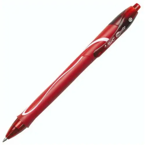 Długopis Żelowy Gel-Ocity Quick Dry Czerwony, Bic