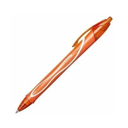 Długopis żelowy BIC Quick Dry Pomarańczowy, kolor pomarańczowy