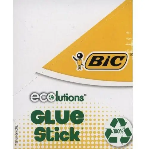 Ecolutions glue stick, klej w sztyfcie, 36 g, 12 szt. Bic
