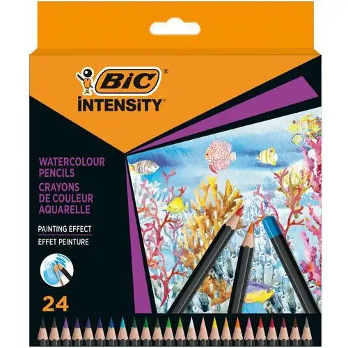 Bic, Bic Intensity Premium, Kredki Ołówkowe, 24 Kolory