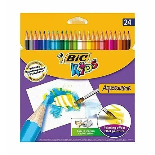 Bic , kredki akwarelowe, 24 kolory