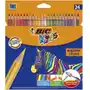 Kredki ołówkowe BIC Kids Eco Evolution Stripes Pudełko 24szt Sklep