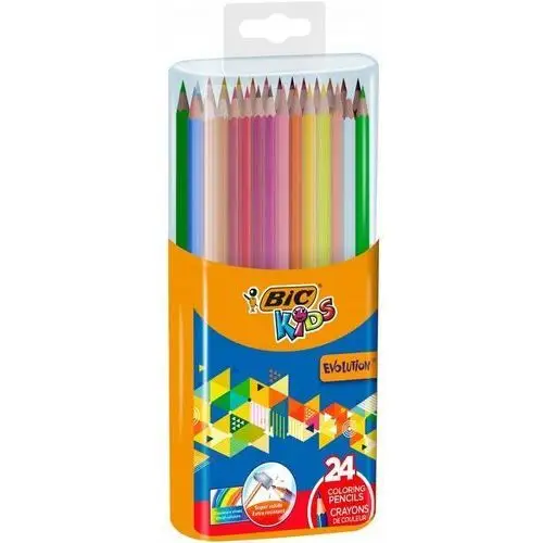 Kredki ołówkowe, Kids Ecolutions, 24 kolory
