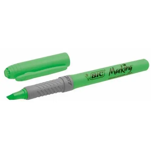 Zakreślacz highlighter grip zielony Bic