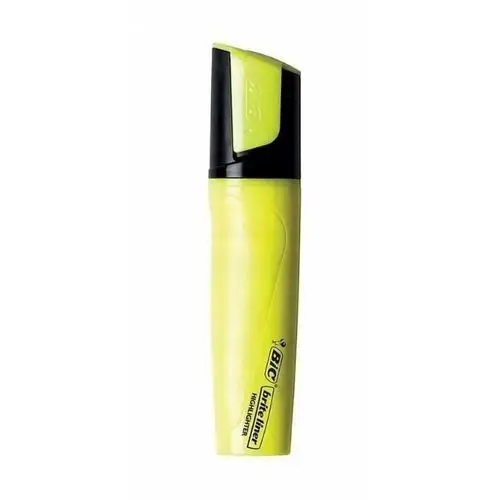 Zakreślacz highlighter neon żółty 1 sztuka Bic