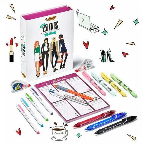 Bic Zestaw upominkowy, my vip very important planner box