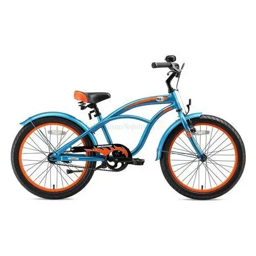 Bikestar Rower dla dzieci 20" bike star germany cruiser niebieski 2